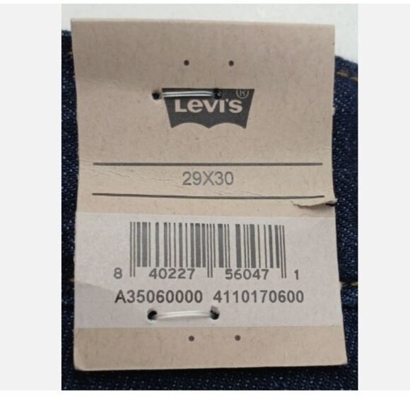 Levi's Women's '80s Mom Jeans W29 L30 High Rise 100% Cotton Tapered Blue New - Picture 9 of 13